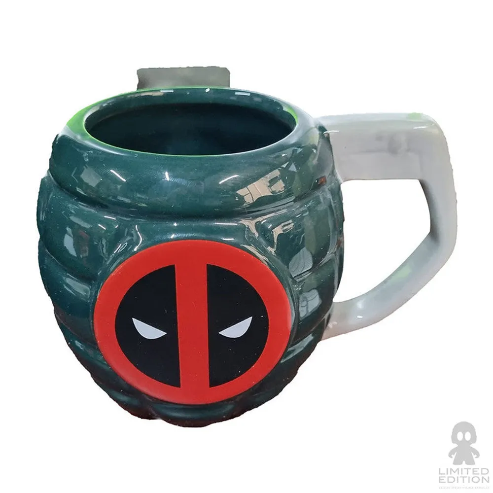 Limited Edition Taza Granada Deadpool By Marvel - Limited Edition