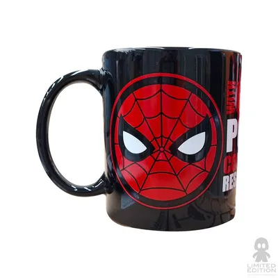 Limited Edition Taza Glow Spider-Man By Marvel - Limited Edition