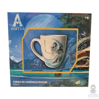 Limited Edition Taza Forma Del Agua Avatar By James Cameron - Limited Edition