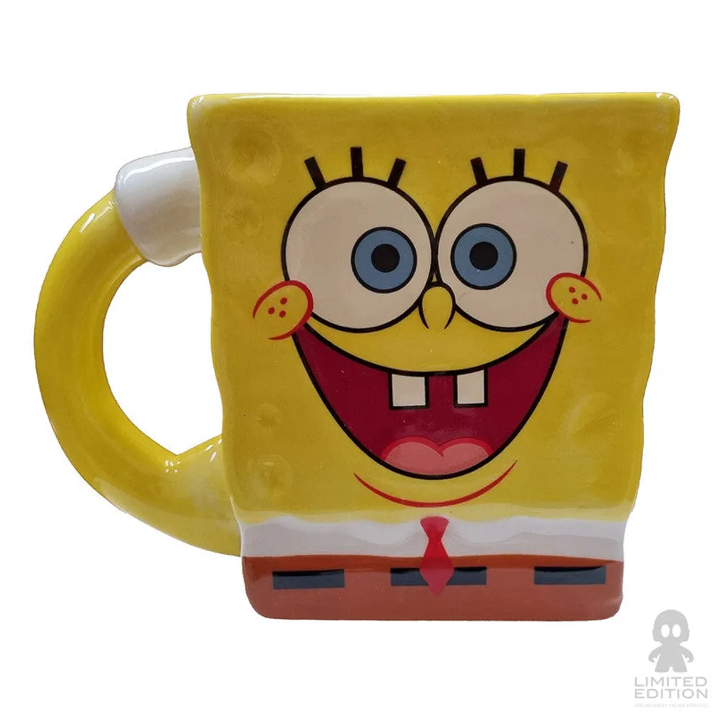 Limited Edition Taza 3D Bob Esponja By Nickelodeon - Limited Edition