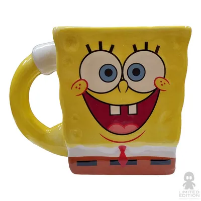 Limited Edition Taza 3D Bob Esponja By Nickelodeon - Limited Edition