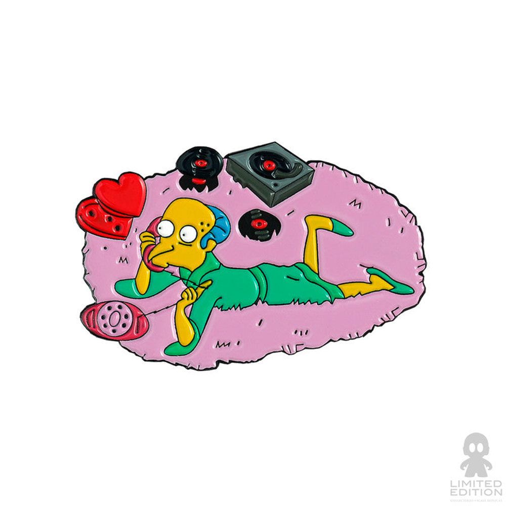 Limited Edition Pin Burns In Love The Simpsons By Matt Groening - Limited Edition