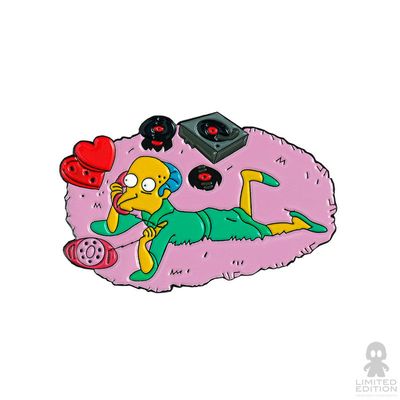 Limited Edition Pin Burns In Love The Simpsons By Matt Groening - Limited Edition