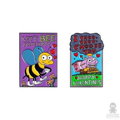 Limited Edition Pin Ralph (Happy Valentines And Let´S Bee Friends) The Simpsons By Matt Groening - Limited Edition