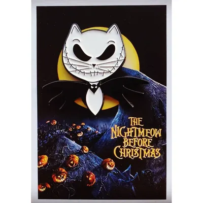 Trick Or Treat Studios Pin Cat Skellington El Extraño Mundo De Jack By Tim Burton - Limited Edition