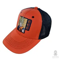 Limited Edition Gorra Naranja Con Negro Goku Ssj 2 Dragon Ball By Akira Toriyama - Limited Edition