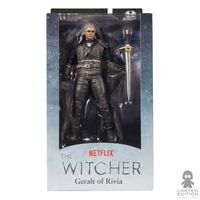 Mcfarlane Toys Figura Articulada Geralt Of Rivia Cloth Cape 7 Pulg The Witcher - Limited Edition