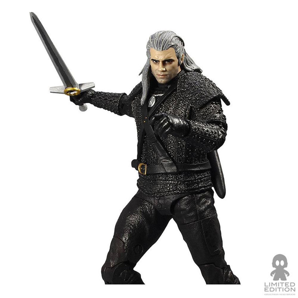 Mcfarlane Toys Figura Articulada Geralt Of Rivia Cloth Cape 7 Pulg The Witcher - Limited Edition