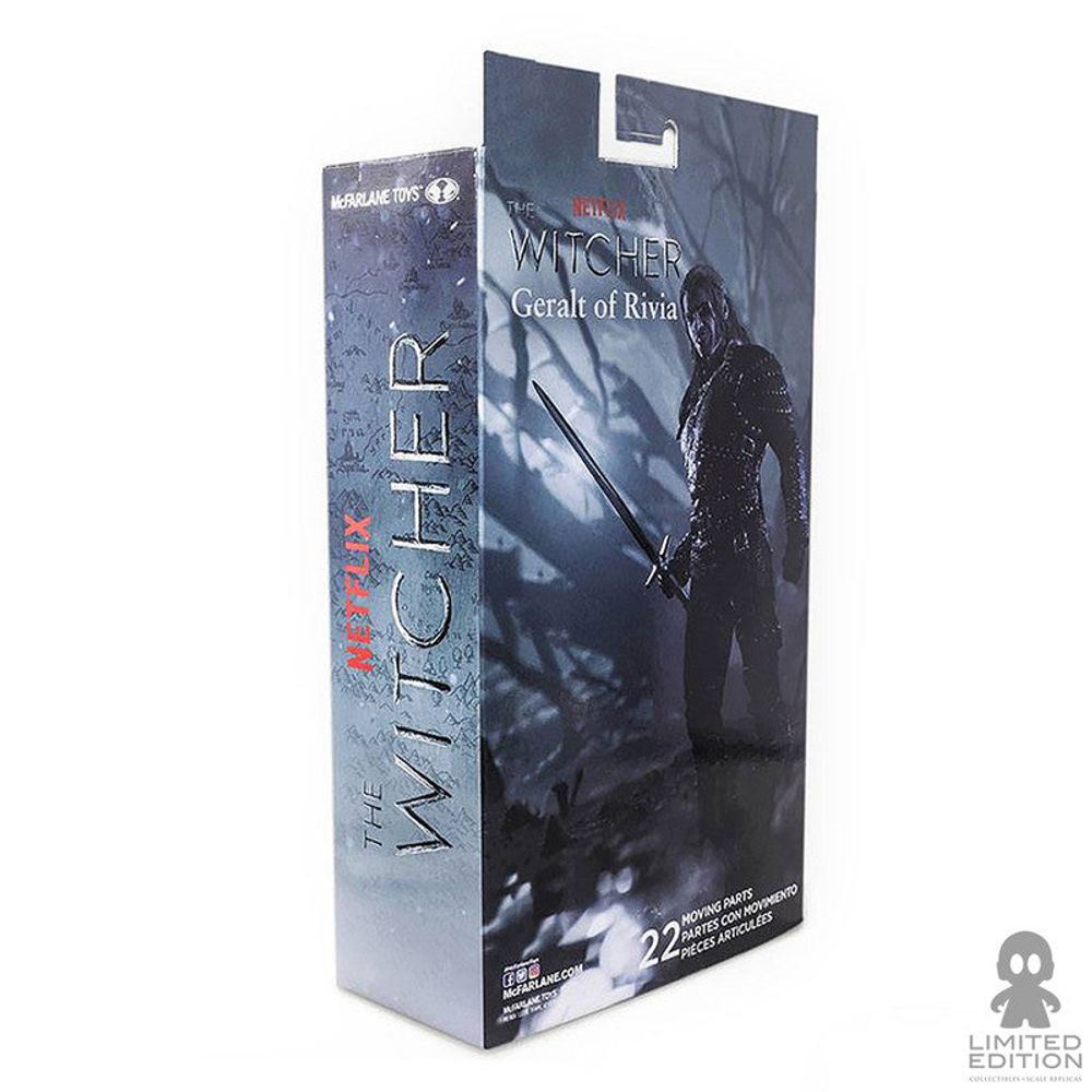 Mcfarlane Toys Figura Articulada Geralt Of Rivia Witcher Mode 7 Pulg The Witcher - Limited Edition