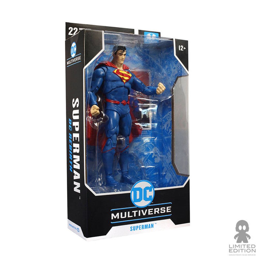 Mcfarlane Toys Figura Articulada Superman Rebirth 7 Pulg DC - Limited Edition