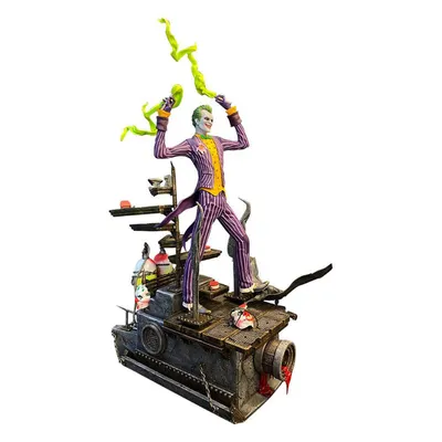 Silver Fox Collectibles Estatua The Joker Escala 1:8 Batman: Arkham Asylum By Dc - Limited Edition