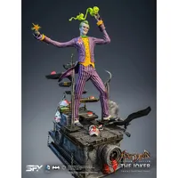 Silver Fox Collectibles Estatua The Joker Escala 1:8 Batman: Arkham Asylum By Dc - Limited Edition