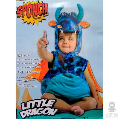 Sponch Costumes Traje Dragon Original Carácter By Sponch Costumes - Limited Edition