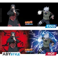 Abystyle Set Taza Termica & Portavasos Kakashi Hatake Naruto By Masashi Kishimoto - Limited Edition