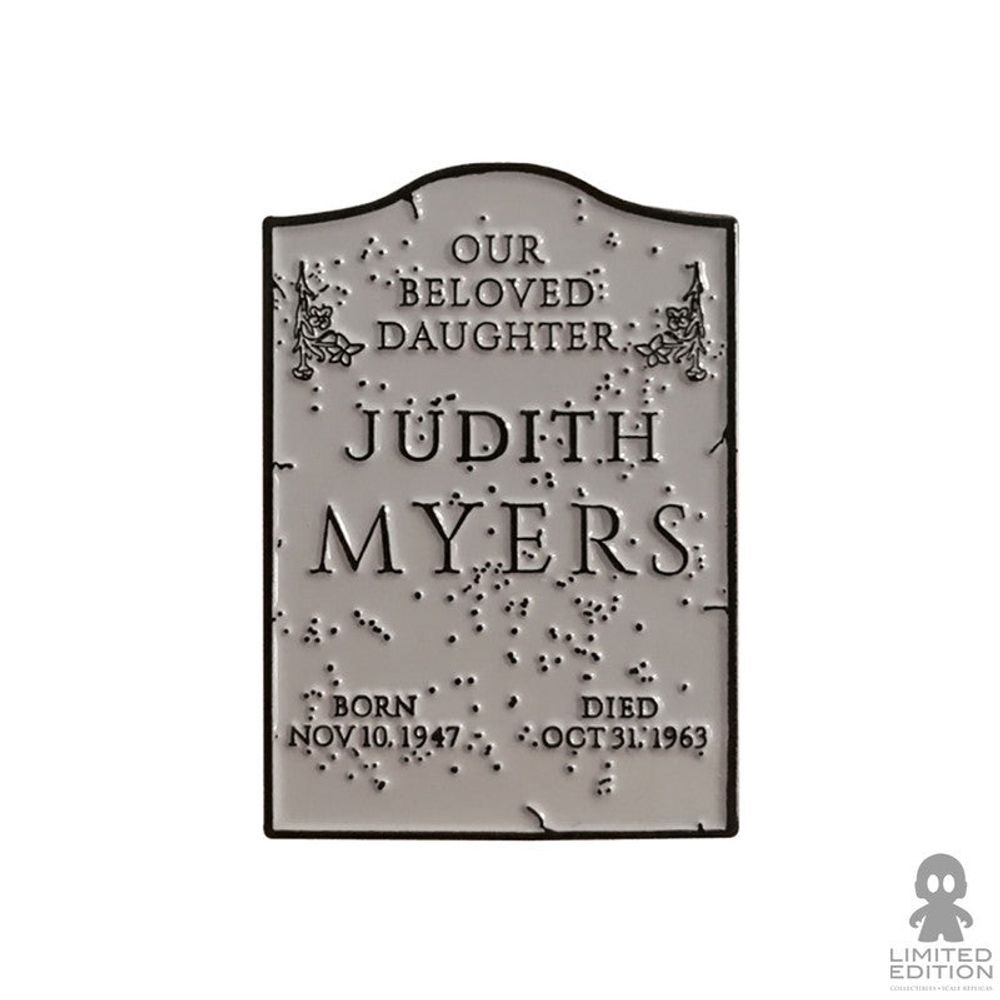 Trick Or Treat Studios Pin Judith Myers Tombstone Halloween