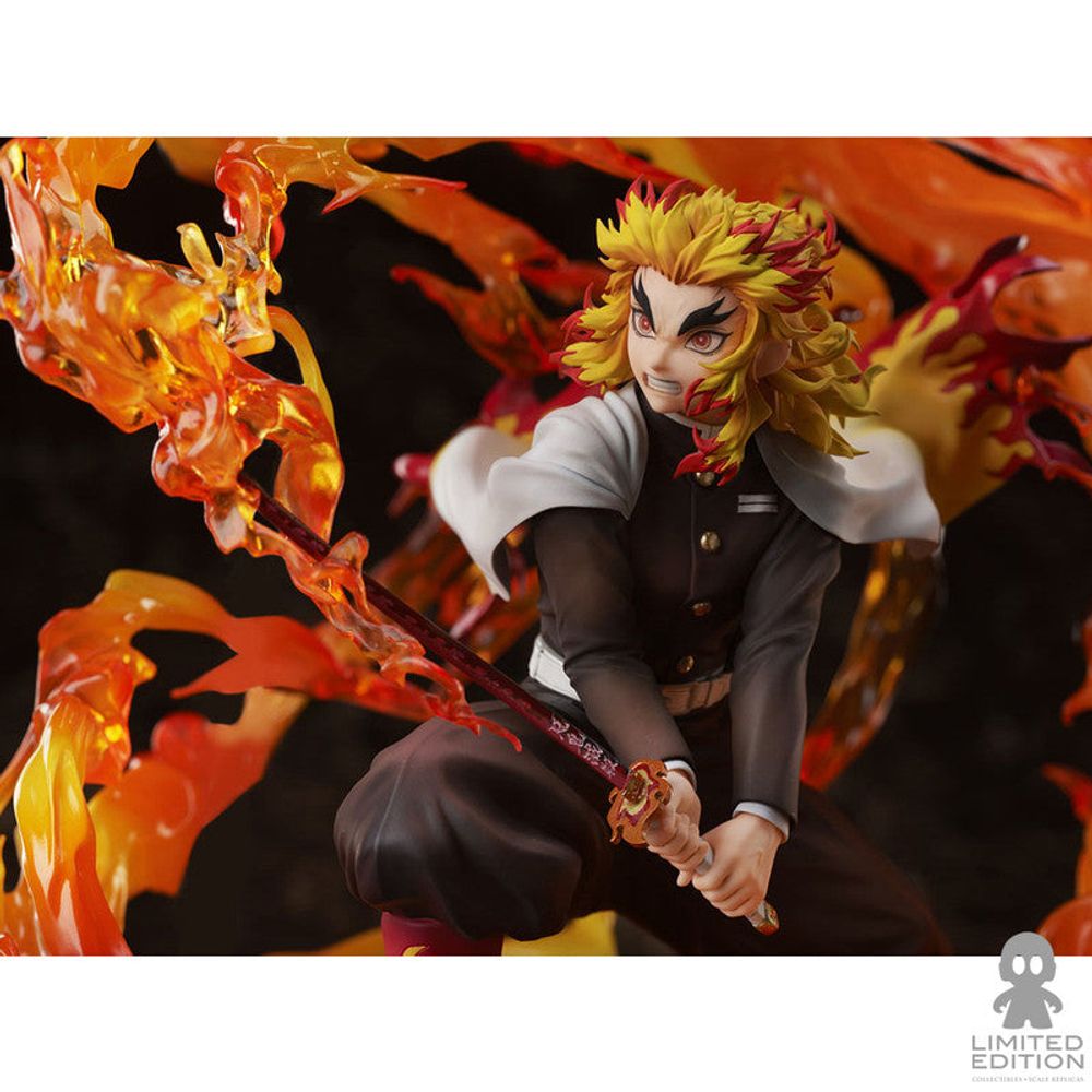Preventa Aniplex Estatuilla Kyojuro Rengoku Flame Breathing Esoteric Art Ninth Form Demon Slayer