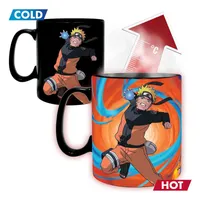 Abystyle Set Taza Termica & Portavasos Sasuke Uchiha Naruto By Masashi Kishimoto - Limited Edition