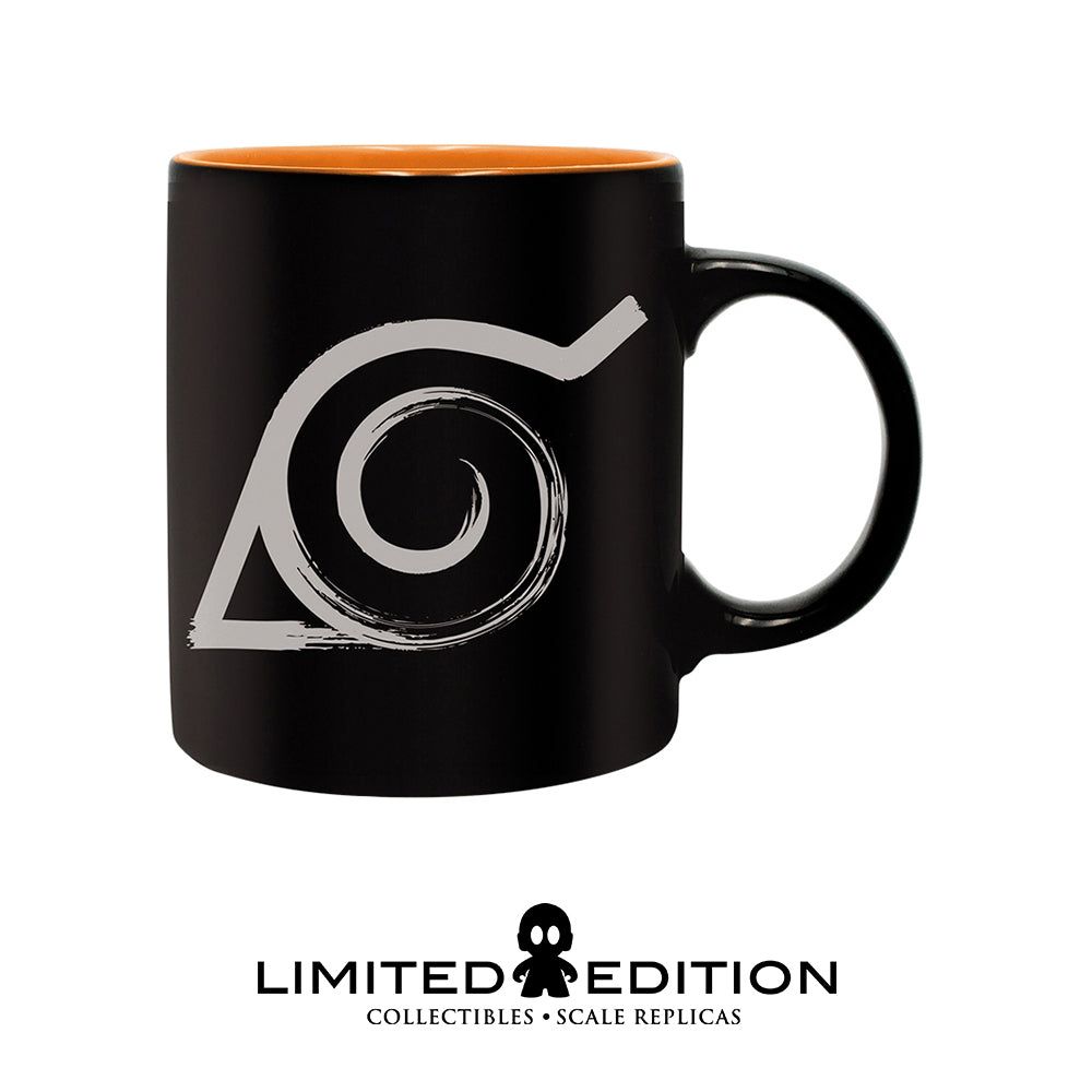 Abystyle Set Vaso Mini Taza & Tequilero Logo Konoha Naruto By Masashi Kishimoto