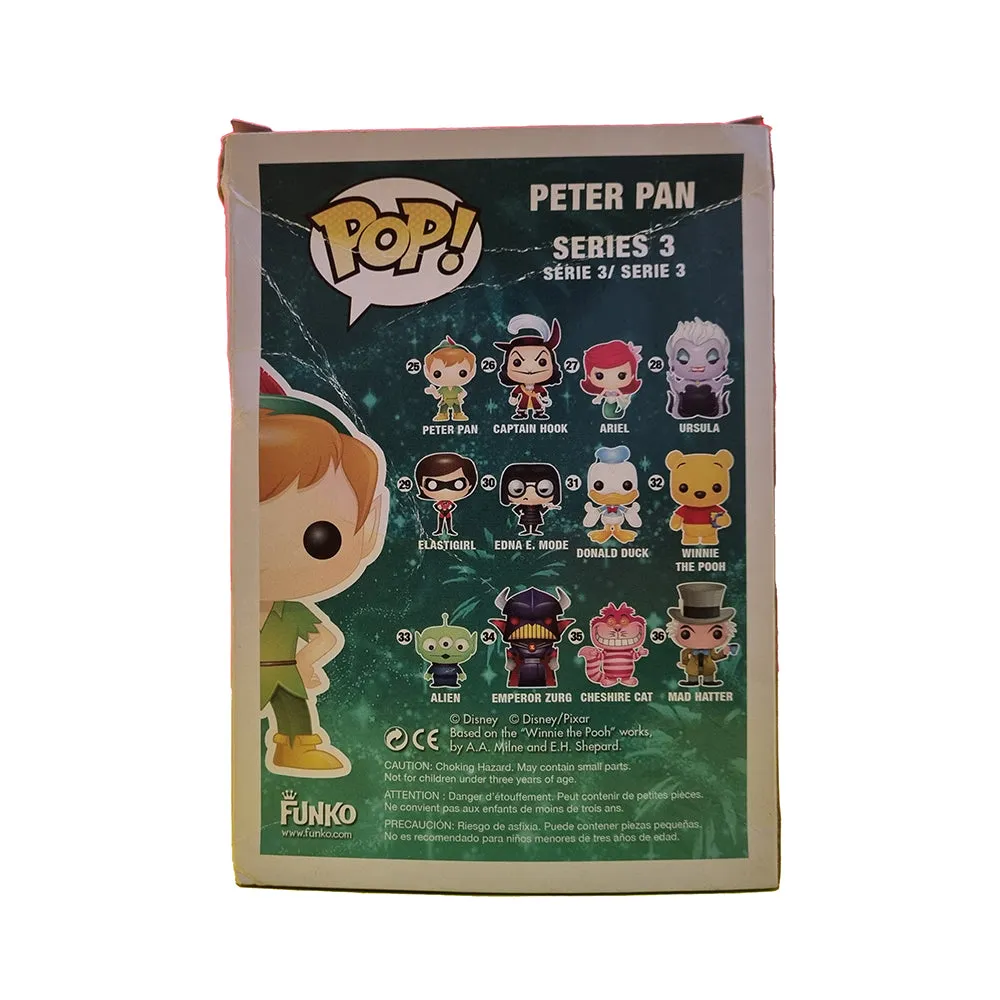Funko Pop Grial Peter Pan 25 Peter Pan By Disney - Limited Edition
