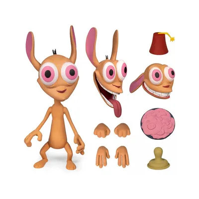 Super 7 Figura Articulada Ren Ultimates Wave 1 Ren Y Stimpy By John Kricfalusi & Bob Camp