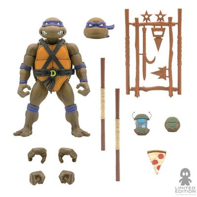 Super7 Figura Articulada Donatello W4 Escala 1:10 Nickelodeon Teenage Mutant Ninja Turtles