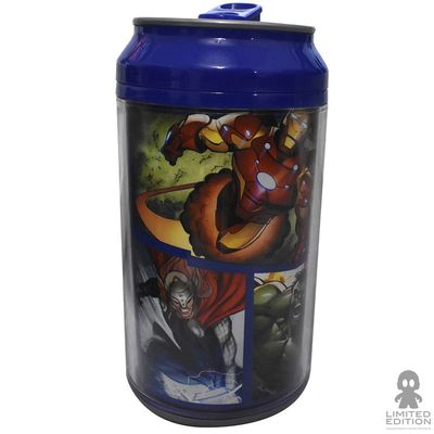 Limited Edition Termo Con Forma De Lata Avengers Marvel