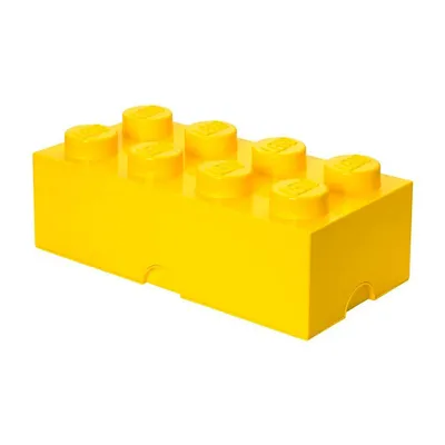 Lego Caja Bloque Grande Amarillo By Lego