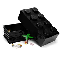 Lego Caja Bloque Grande Negro By Lego