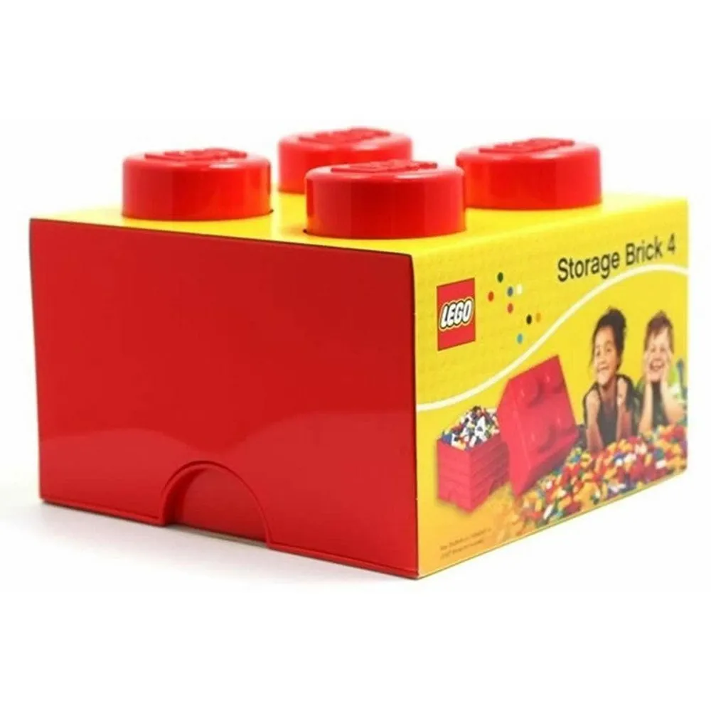 Lego Caja Bloque Grande Rojo By Lego