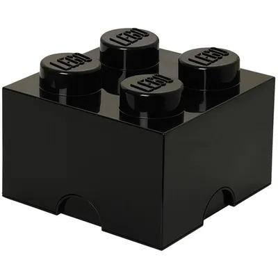 Lego Caja Bloque Negro By Lego