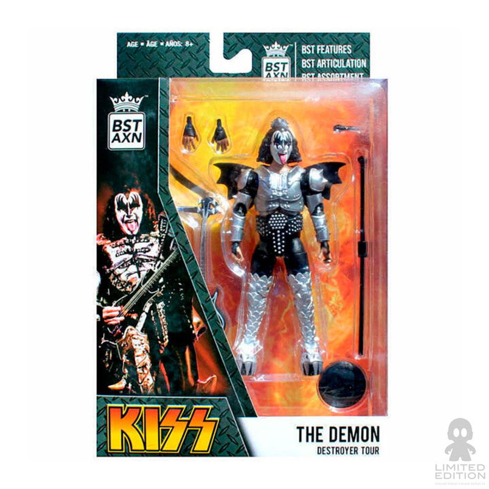 Bst Axn Figura Articulada The Demon Kiss By Kiss - Limited Edition