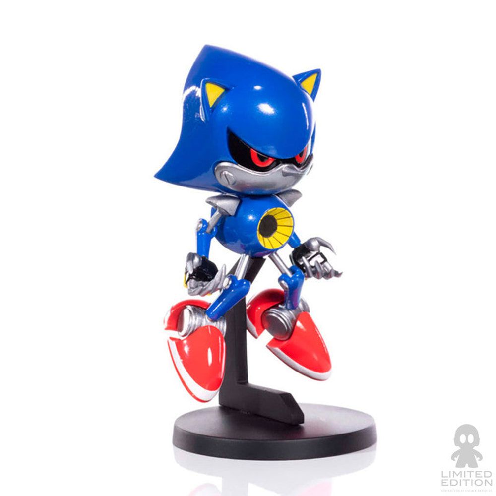 Sonic Figura 06 Cm Articulado The Hedgehog Con Vehiculo de Metal - wabro