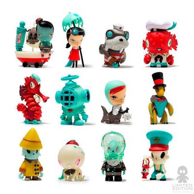 Kidrobot Blindbox Dark Harbor By Kathie Olivas, Brandt Peters - Limited Edition