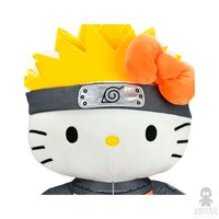 Kidrobot Peluche Naruto Uzumaki Hello Kitty Ver. 13 Pulg Naruto By Masashi Kishimoto - Limited Edition