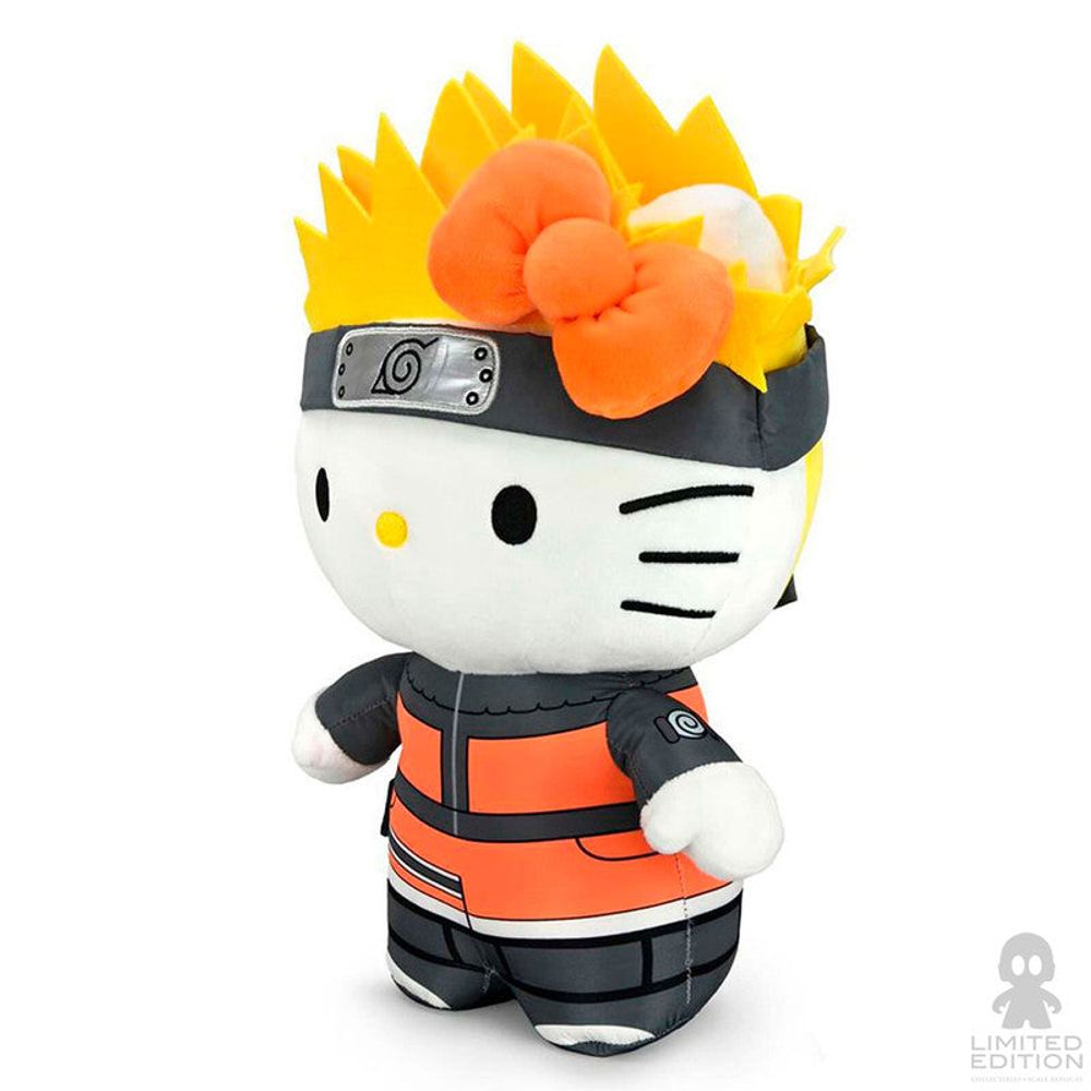Kidrobot Peluche Naruto Uzumaki Hello Kitty Ver. 13 Pulg Naruto By Masashi Kishimoto - Limited Edition