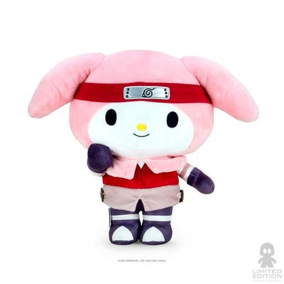 Kidrobot Peluche Sakura Haruno Hello Kitty Ver. 13 Pulg Naruto By Masashi Kishimoto - Limited Edition