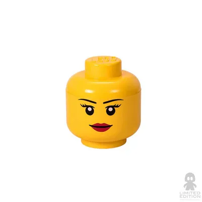 Lego Cabeza De Almacenamiento Chica Mujer By Lego - Limited Edition