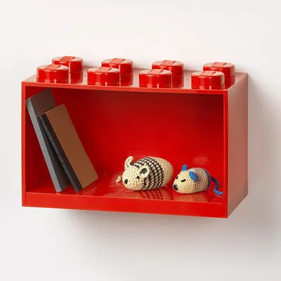 Lego Repisa Bloque Rojo By Lego - Limited Edition