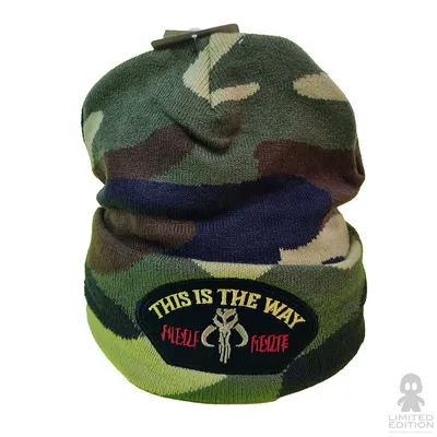 Limited Edition Gorro Camufllaje This Is The Way The Mandalorian By Star Wars - Limited Edition