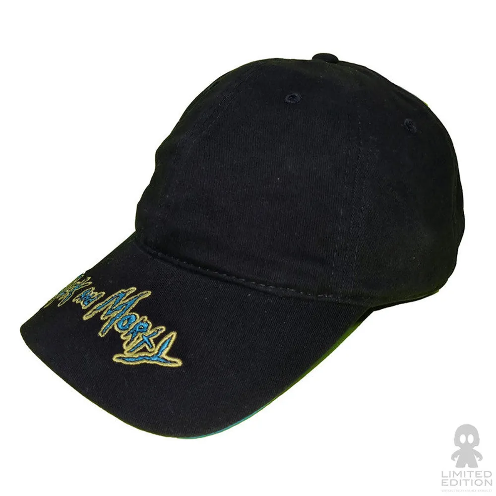 Limited Edition Gorra Negra Ajustable Rick Rick And Morty By Justin Roiland & Dan Harmon - Limited Edition