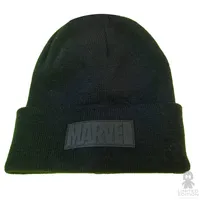 Limited Edition Gorro Negro Logo Negro Marvel By Marvel - Limited Edition