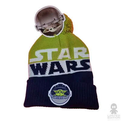 Limited Edition Set Gorro & Guantes Verde Con Azul The Child The Mandalorian By Star Wars - Limited Edition