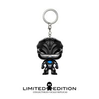 Funko Pop Keychain Black Ranger Power Rangers