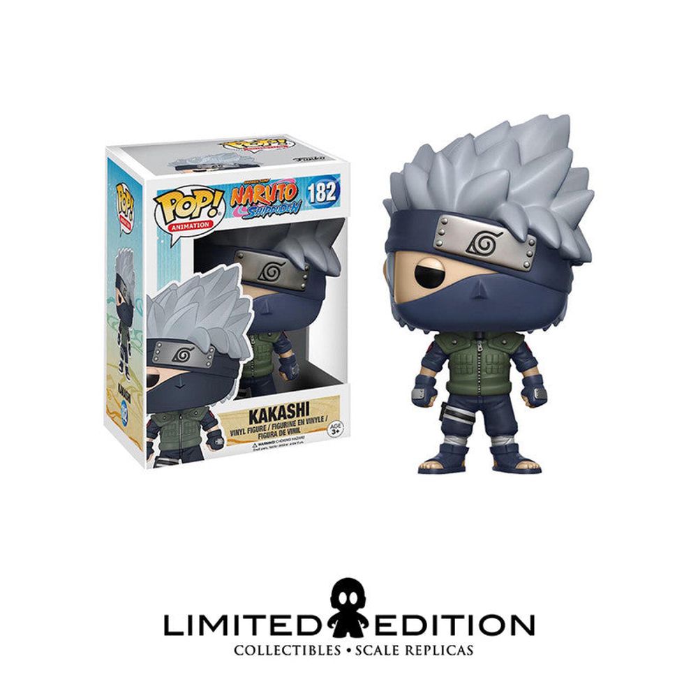 Funko Pop Kakashi 182 Naruto By Masashi Kishimoto - Limited Edition