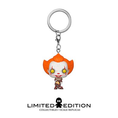 Funko Pop Keychain Pennywise Con Gorra It