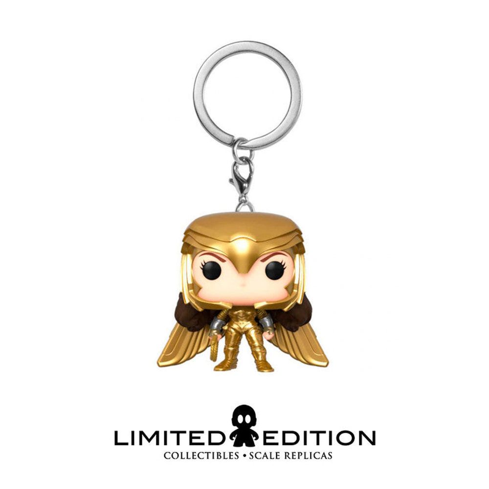 Funko Pop Keychain Wonder Woman Golden armor DC