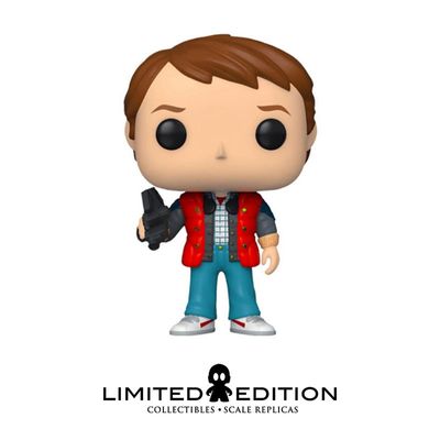 Funko Pop Marty In Puffy Vest 961 Volver Al Futuro By Universal Studios - Limited Edition