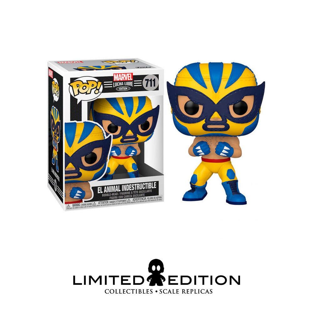 Funko Pop El Animal Indestructible 711 Marvel Lucha Libre