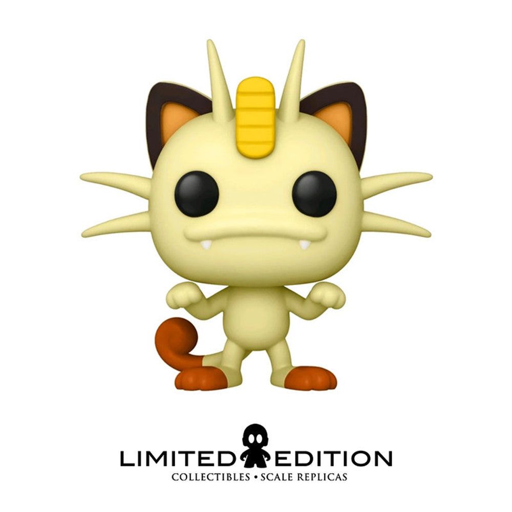 Funko Pop Meowth 780 Pokémon By Nintendo - Limited Edition