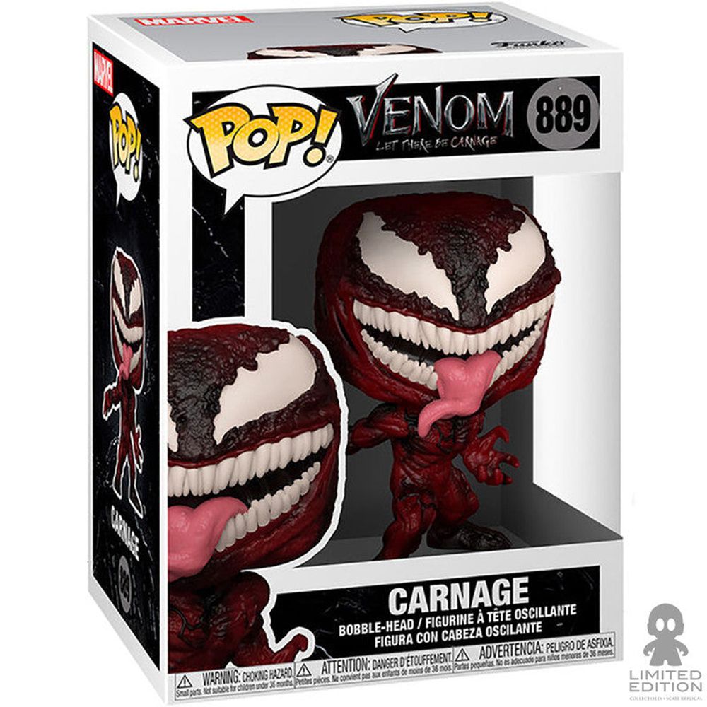 Funko Pop Carnage 889 Venom By Marvel - Limited Edition